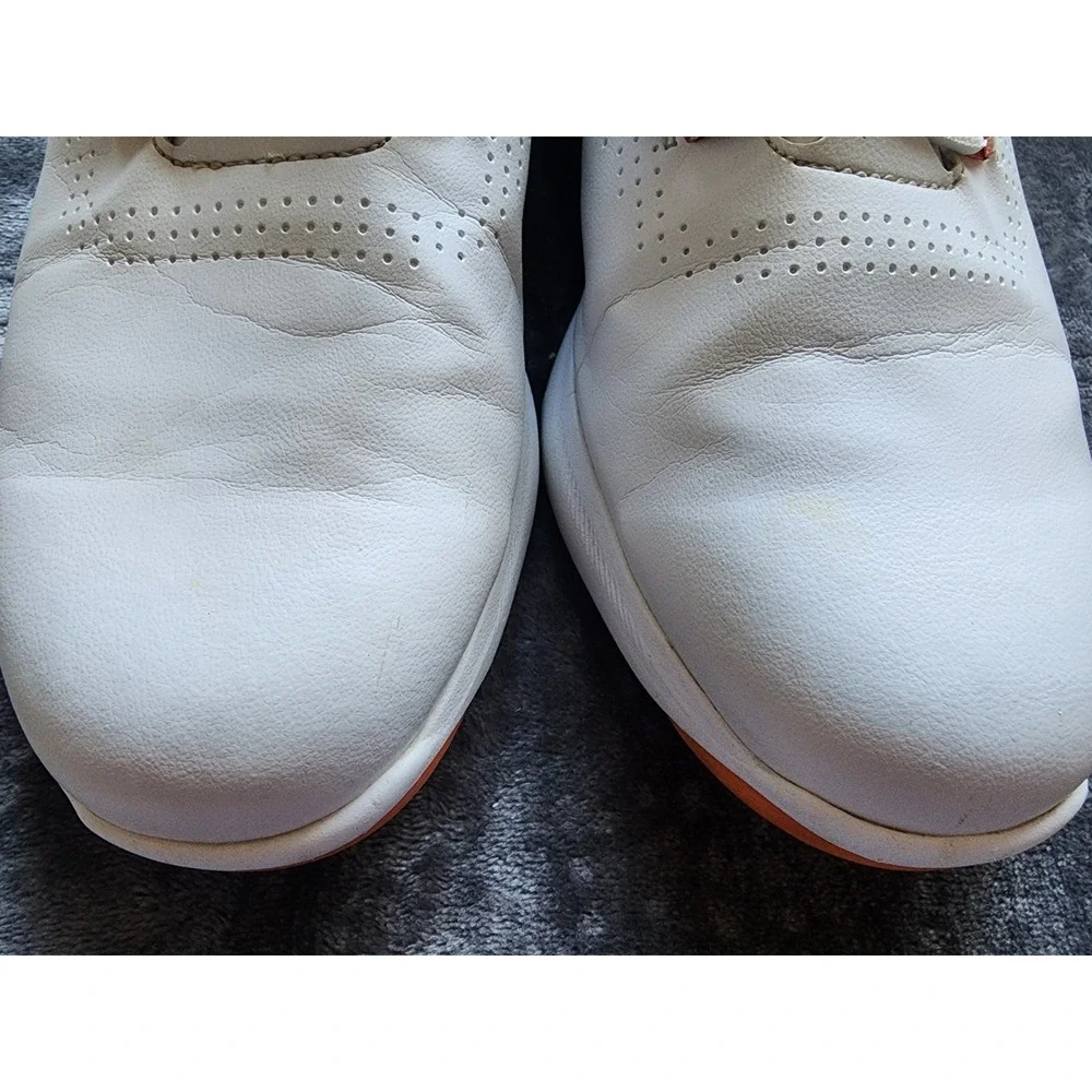 FootJoy Fuel Power Stabilizer Mens Golf Shoes White Black 55443 Size 8 M